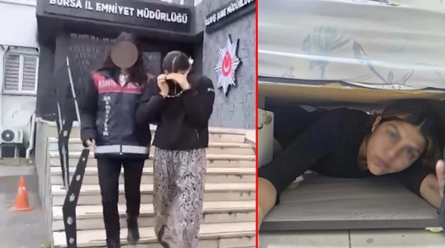 107 Suç Kaydı Bulunan Hırsızlık Şüphelisi Bursa Polisi Tarafından İstanbul'da Yakalandı