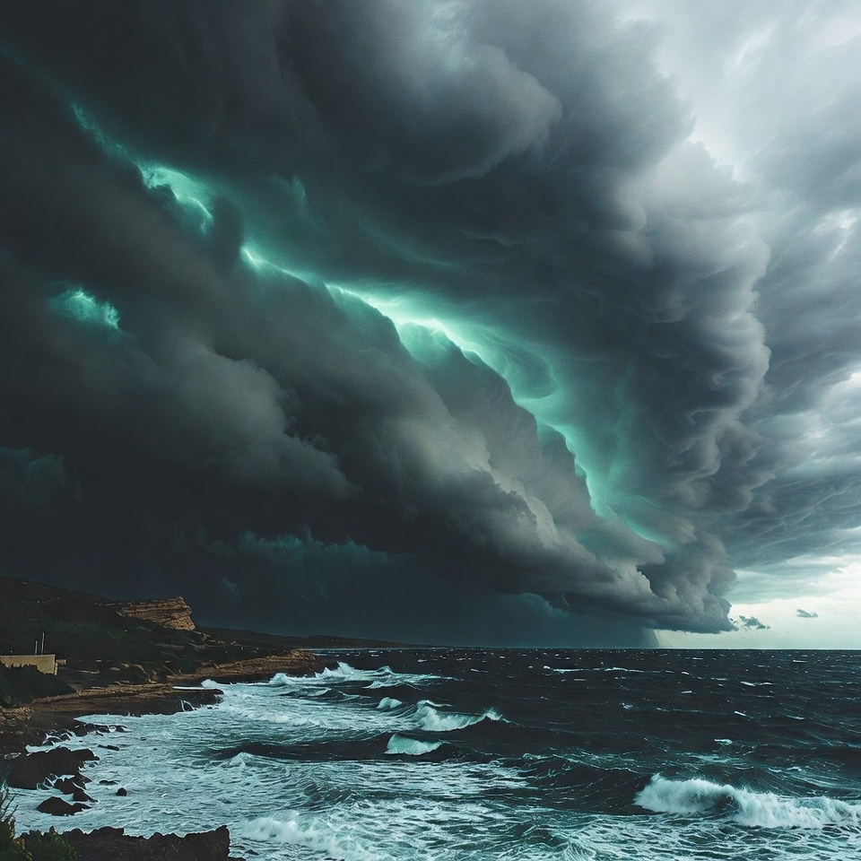 Doğu Akdeniz Kıyıları Tehlike Altında: Salı Öğleden Sonra Şiddetli Yağış ve Gök Gürültüsü Alarmı!