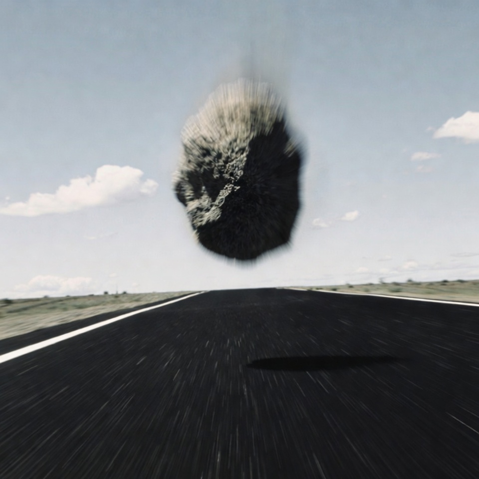 Feke'de Yola Düşen Kaya Ulaşımı Kısa Süreli Engelledi