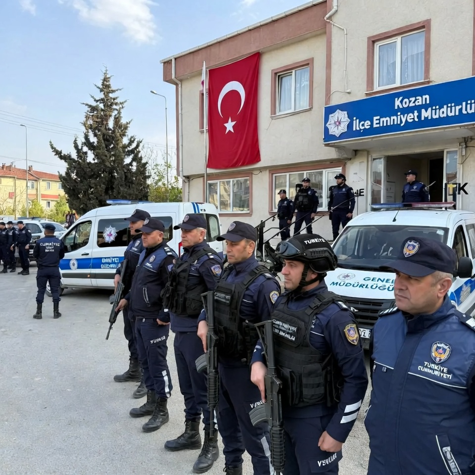 Kozan’da Büyük Operasyon: 9 Aranan Şahıs Tek Hamlede Yakalandı, Cezaevine Gönderildi