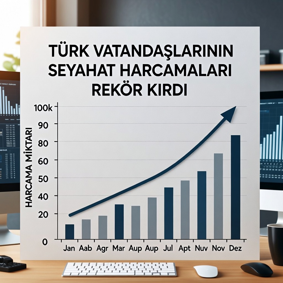 Türk Vatandaşlarının Seyahat Harcamaları Rekor Kırdı: 2024'ün İlk 9 Ayında Geçen Yılın Tamamını Geride Bıraktı